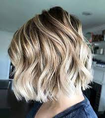 Blunt Medium Bob For Wavy Hair Popular Bob Hairstyles 2019 Wavy Bob Hairstyles Bob Hairstyles Bobs Haircuts