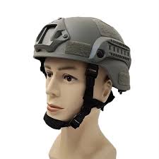 Helm cepat MICH2000 Airsoft MH, helm taktis luar ruangan Painball CS SWAT,  peralatan perlindungan berkendara