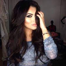 20 Dunkelbraune Haarfarbe Dunkelbraune Haarfarbe Hair Styles Dark Brown Hair Color Long Hair Styles