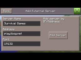 Dedicated minecraft server hosting based in the us. Minecraft Pe How To Connect And Register To A External Server 0 9 5 Youtube