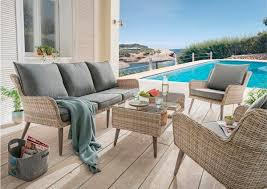 4 Tlg Loungegruppe Helo Einfach Stylish Und Modern Und Supoer Cosy Garten Terasse Lounge Garten Idee Mediteraner Lounge Mobel Gartenmobel Aussenmobel