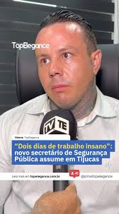 Murilo Mello assumiu a recém-criada Secretaria de Segurança Pública de  Tijucas. Em entrevista ao TopElegance, ele falou sobre o fato de ser  sobrinho do governador Jorginho Mello e sobre os primeiros ...