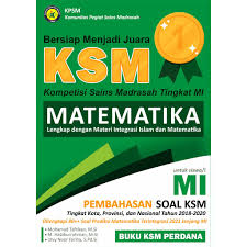 Tingkat kabupaten / kota tahun 2019. Buku Ksm Matematika Mi 2021 Shopee Indonesia