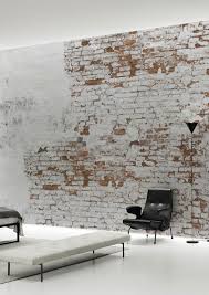 Plaster Brick Wall Wallpaper Mural Behangfabriek Con Imagenes Paredes Interiores De Ladrillo Interior De Ladrillo Decoracion De Unas