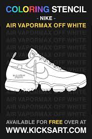 Geomandala coloring pages that are declarative 12 geometric and mandala illustrations or photos in the direction of colour again. Nike Air Vapormax Off White Coloring Stencil Nike Art Coloring Pages Stencils
