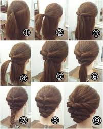 Stylish Easy Hair Styles Easyhairstylesforwork Long Hair Updo