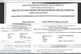 Masukkan identitas anda di lembar jawaban komputer ljk yang disediakan. Soal Try Out Ii Usbn Sd Mi 2019 Dan Kunci Jawabannya Sekolahdasar Net