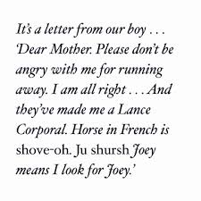 War Horse Quotes. QuotesGram via Relatably.com