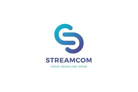 Streamcom S C Letter Logo Template By Pixasquare On Envato Elements S Letter Logo Logo Templates Letter Logo