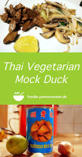 Thai Vegetarian Mock Duck Vegetarier Ente Rezept Asiatische Rezepte