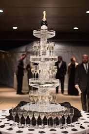 We Love This Idea These Perfect Champagne Flutes Icesculpture Ice Sculpture Wedding Champagne Fountain Ice Sculptures