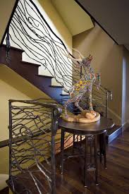 Satin black standard and ash grey standard round bars have 1mm thick walls. Unique Wrought Iron Banister Ideas Inspired By Nature