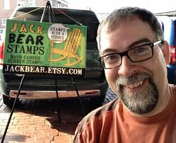 February 2019 Featured Artist: John Ballou of Jack Bear Stamps — Little  Button Craft