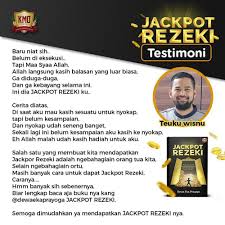 Dan allah akan senantiasa melimpahkan rezekinya bagi. Testimoni Buku Jackpot Rezeki Dewa Eka Prayoga Pondok Islami Menebar Berkah Berbagi Manfaat