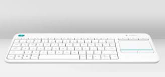 Logitech K400 Plus Tv keyboard RF Wireless QWERTY English White