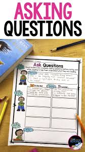 Asking Questions Graphic Organizers Poster Qar Question Answer Relationship Reading Comprehension Strategies Teaching Reading Strategies Reading Comprehension