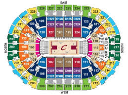 52 Qualified Quicken Arena Cleveland Seating Chart