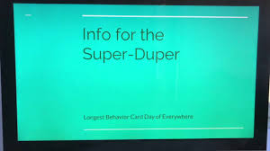We did not find results for: Info For The Super Duper Longest Behavior Card Day Of Everywhere Youtube