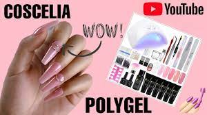 Coscelia Nail Extension Kits Nails Kit For Manicure Gel Set Youtube
