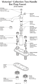 The individual components used in making this incredible faucet combine well together to ensure there is minimal contact between harmful contaminants and water. Plumbingwarehouse Com Delta Kitchen Faucet Parts For Model 2155 2255 2256