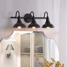 I have two full baths and two 1/2 baths. Farmhouse Bathroom Lighting Wayfair