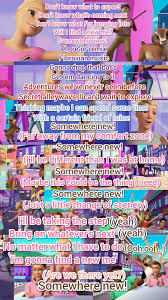 The duration of song is 01:54. Elli Moore Cast Somewhere New Barbie Song Princess Adventure Barbie Dream House