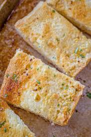 Easy Garlic Bread Crispy Crunchy French Or Italian Bread Dripping With Buttery Sauteed Garlic And Olive Oil I Use Half Bu Food Garlic Bread Easy Garlic Bread