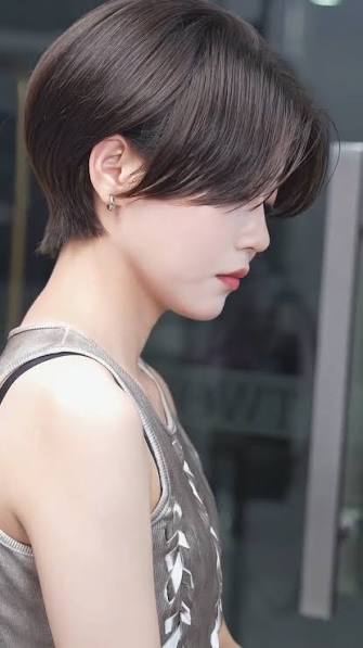 This short hair style is suitable for 90% of Asian girls!