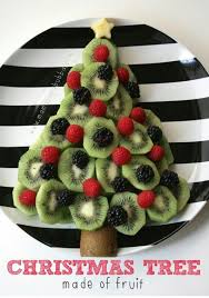 Navidad Kiwi Frambuesa Y Zarzamora Christmas Food Christmas Snacks Christmas Party Snacks