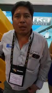 EXPOMINA PERÚ 🇵🇪 2018 ENTREVISTA A JAVIER MAURO ARCE LAZO GERENTE GENERAL  DE TKA CRANES, . RECORRIDO FERIAL, Video reporte.- Javier Espichán  Gambirazio