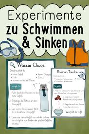 10 Experimente Zu Schwimmen Und Sinken Anleitungen Stationenkarten Unterrichtsmaterial In Den Fachern Chemie Naturwissenschaften Physik Sachunterric In 2020 Experiment Experimente Mit Wasser Lernen
