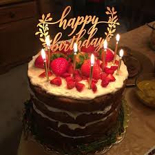 Happy Birthday Cake Topper Birthday Decorations Cake Topper Etsy Happy Birthday Cake Topper 21st Birthday Cake Toppers Happy Birthday Cakes