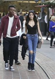 Madison Beer In Tight Jeans Casual Fashion Tight Jeans T Shirt And Jeans