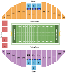 Buy Northern Arizona Lumberjacks Tickets Seating Charts For