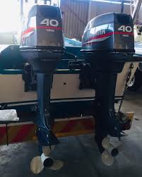 I have a 2006 yamaha 4 stroke 40 hp outboard. 2 X 40hp Yamaha 2 Stroke 2 Cylinder Super Auto Marine Facebook