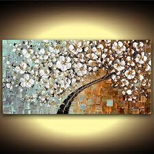 Nov 18, 2019 · painting a cherry blossom tree is a perfect starter canvas project that will add to your confidence with acrylics. Abstract Tree White Cherry Blossom Canvas Print Curvy Bonsai Wall Art Modern Landscape Art Direct From Original Artist Susanna Shap Sizes At Top Right Of Page Drop Down List Buy Online In