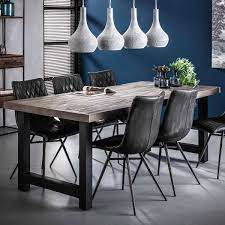 Holztische massiv massivholztisch suar, holztisch massiv aus buche nach maß holzpiloten, designer holztisch massiv massivholztisch lungo, eiche holztisch massiv ingvar wohnsektion, esstisch mattis. Esstisch Akazie 200 X 100 Cm Massivholz Grau Finish Metall Esszimmertisch Dinnertisch Tisch Maison Esto Ihr Grosser Mobel Online Shop