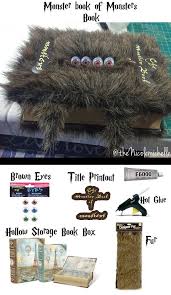 Harry Potter Monster Book Of Monsters Harry Potter Bday Harry Potter Monster Book Harry Potter Diy