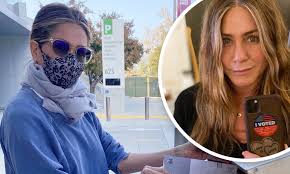 Actress jennifer aniston could always get a l. Jennifer Aniston Endorses Joe Biden And Shares Photo As She Votes Daily Mail Online