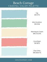 Maybe you would like to learn more about one of these? 10 Ways To Add Beach Cottage Style To Your Home Seas Your Day Coastal Color Palette Beach Cottage Style Beach Cottages