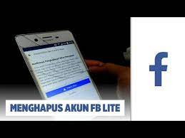 Klik tanda panah ke bawah di pojok kanan atas laman. Cara Menghapus Akun Fb Lite Youtube