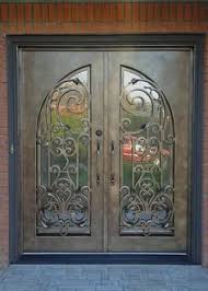 Modern flush and modern grooved panel steel garage doors; 59 Wrought Iron Doors Ideas Wrought Iron Doors Iron Doors Doors