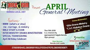 Maybe you would like to learn more about one of these? Ancedram Ikorodu Holds Monthly Meeting This Week Set To Host State Congress Gospel Film News