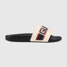 White Rubber Children S Gucci Stripe Slide Sandal Gucci Ae Gucci kids creates baby clothes, kids' shoes and collections of girls' and boys' clothes that translate catwalk to cradle. children s gucci stripe rubber slide sandal