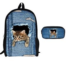 Annonces correspondantes préciser la recherche (73). Uworth 3d Mignon Chat Sac A Dos Ecole Filles Garcons Pour L Ecole Sets De Sacs