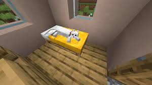 How to make a minecraft dog bed!|adopting a dog! Til Cats Will Sometimes Lie On A Bed And Purr And It S The Cutest Thing Ever Minecraft