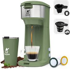 Maybe you would like to learn more about one of these? Buy Single Serve Coffee Maker With Travel Mug K Cup Coffee Maker For K Cup Single Cup Capsule Kingtoo One Cup Coffee Maker Single Serve Brewers With Self Cleaning Fast Brewing Tech Matcha