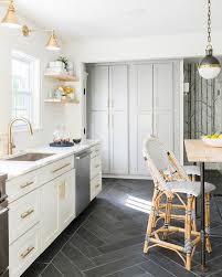 30 Black Kitchen Floors To Take Your