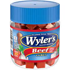 The vivacious young cow who lived in the hills, longed for adventure, excitement and thrills. Wyler S Instant Bouillon Beef Cubes 3 25 Oz Jar Walmart Com Walmart Com