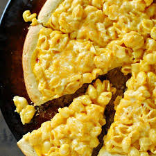 Macaroni Cheese Pizza Recipe Recipe Food Macaroni And Cheese Pizza Cheese Pizza Recipe